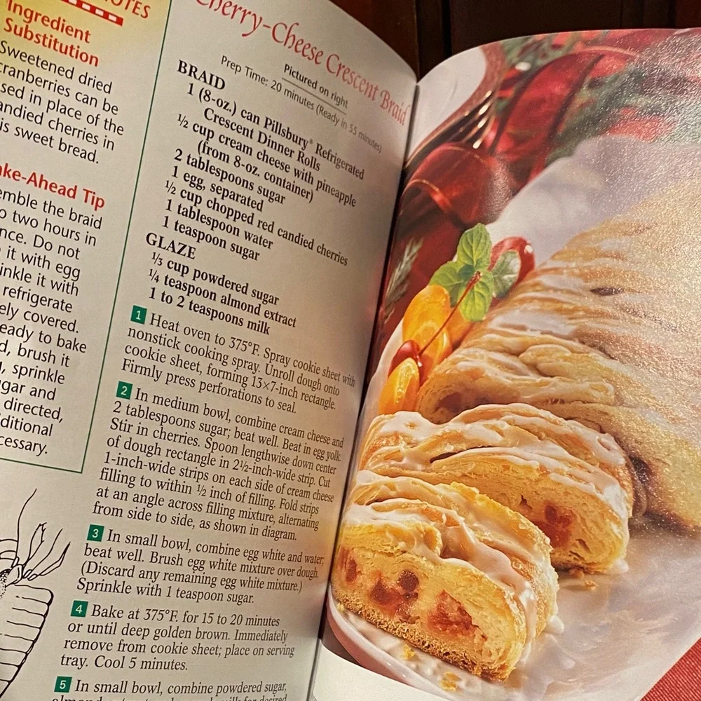 Four vintage Pillsbury cookbook magazines